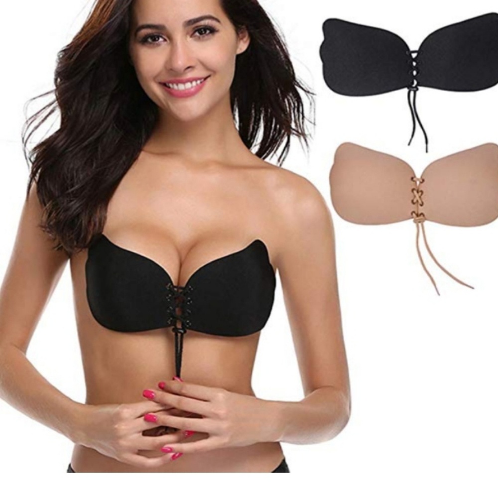 Sticky Strapless Self Adhesive Backless Bras 